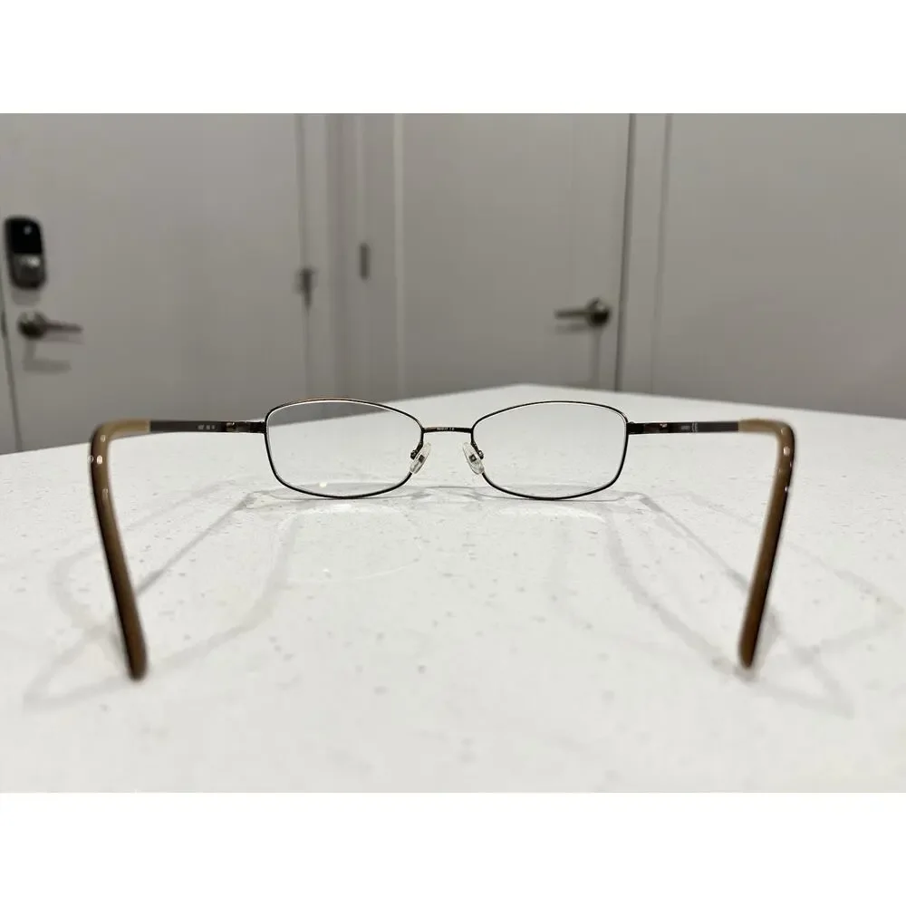 Adensco Eyeglasses Frame Ad227‎ 09q Woman’s Bronze 52-17-135 Frames Only